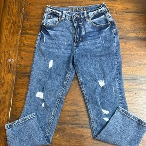 Justice Blue Distressed girls Jeans